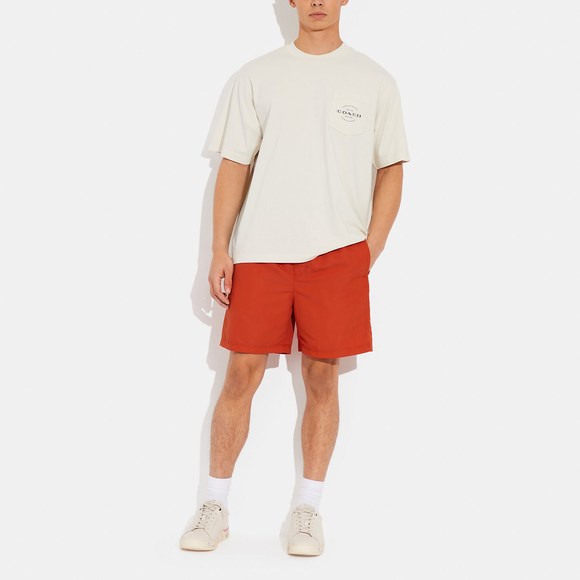 NWT Coach Outlet Magic Print Signature Swim Trunks - Picture 5 of 6